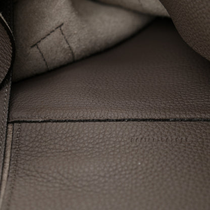 Gucci Pebbled Calfskin Carry On Duffle Grey 11 of 12