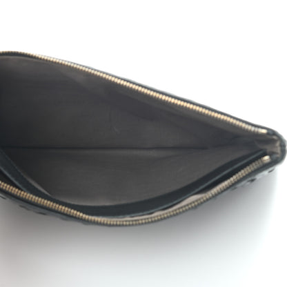 Bottega Veneta Nappa Intrecciato Medium Zip Pouch Black 5 of 6