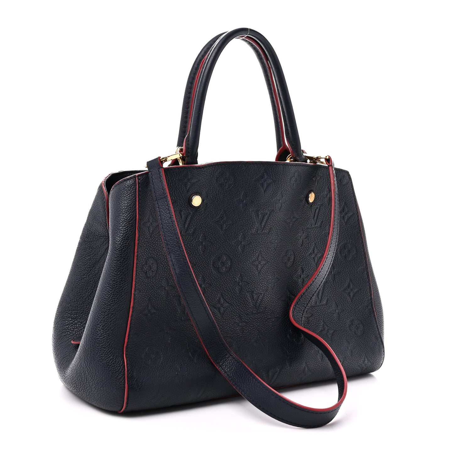 Empreinte Montaigne MM Marine Rouge