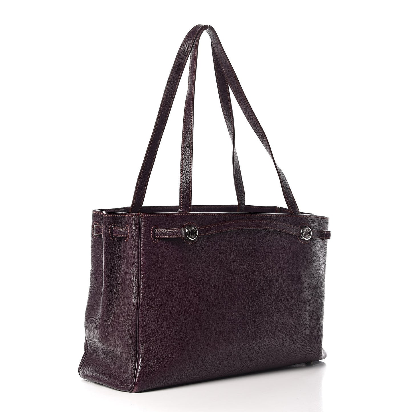 Chevre de Coromandel Cabana Tote Raisin