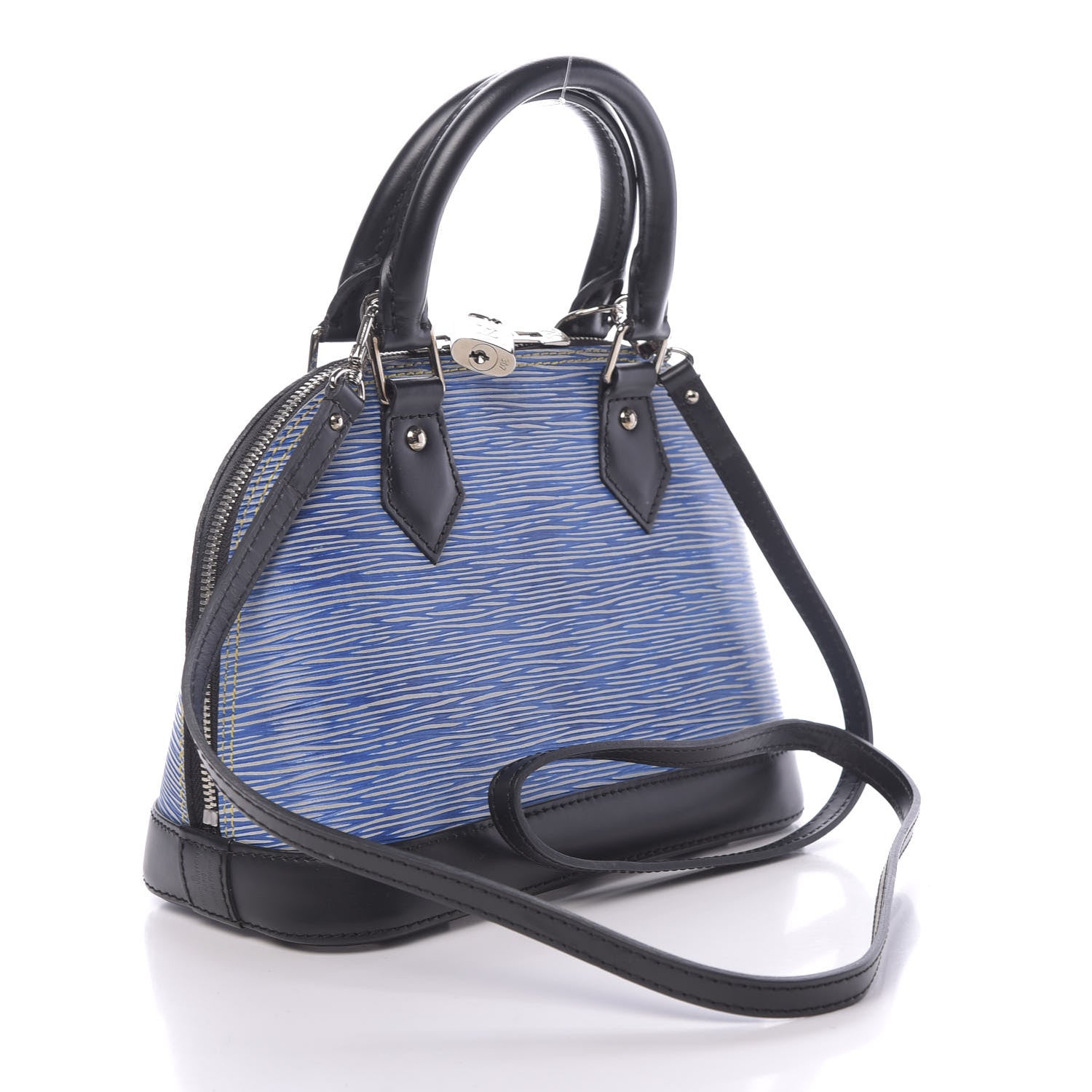 Louis Vuitton Epi Alma BB Denim Light 3 of 9