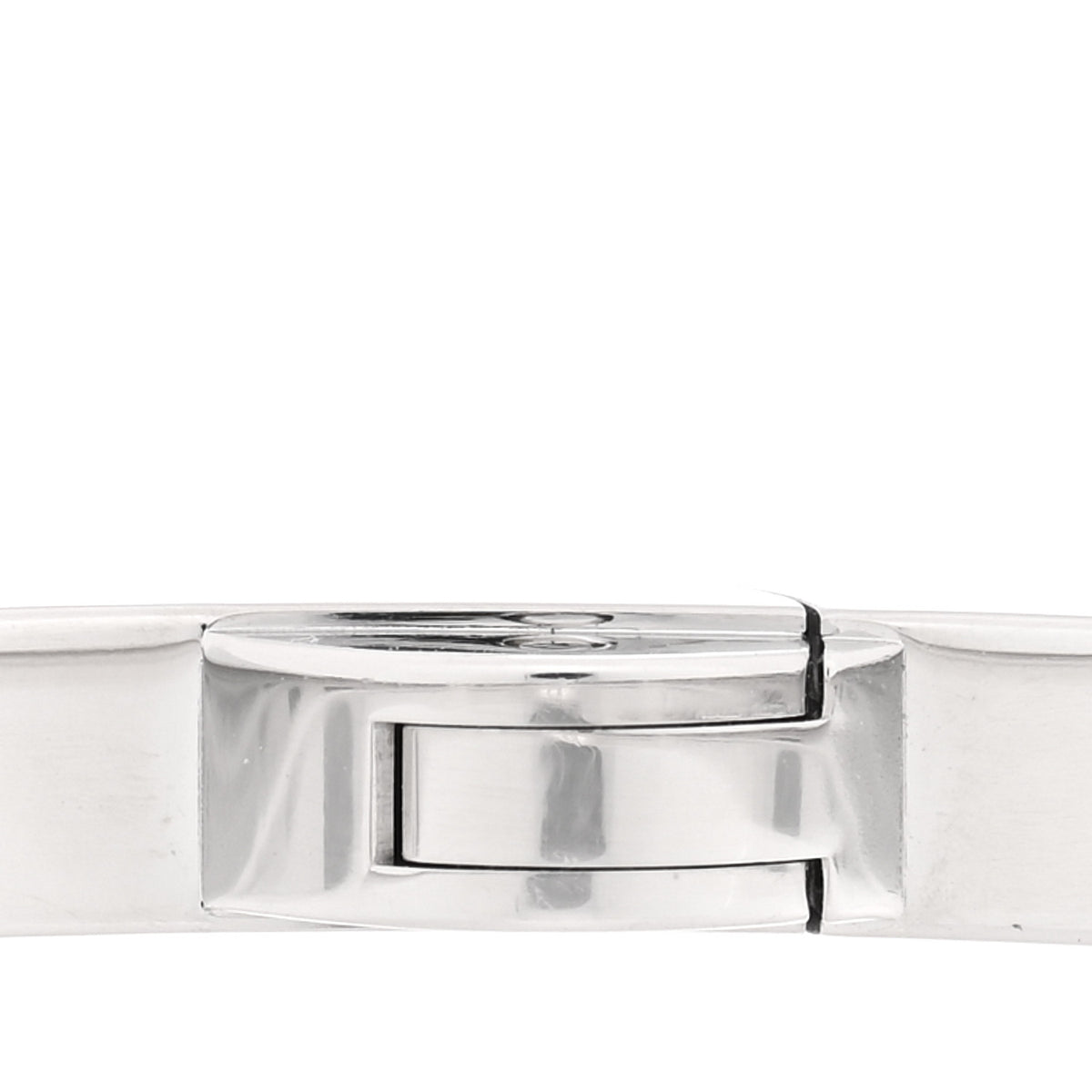 Cartier 18K White Gold 6 Diamond Small LOVE Bracelet 19 5 of 6