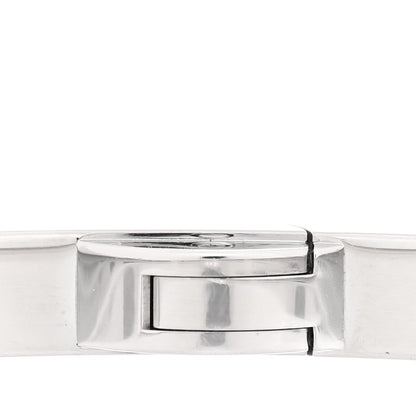 Cartier 18K White Gold 6 Diamond Small LOVE Bracelet 19 5 of 6