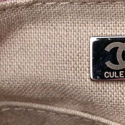 Chanel Mixed Fibers Small Deauville Tote Pink 8 of 11