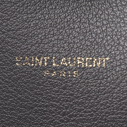 Saint Laurent Calfskin Large Shopping Tote Asphalt 9 of 12