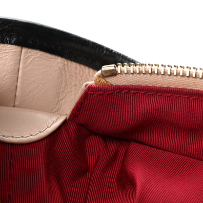 Chanel Aged Calfskin Quilted Medium Gabrielle Hobo Beige Black 12 of 13