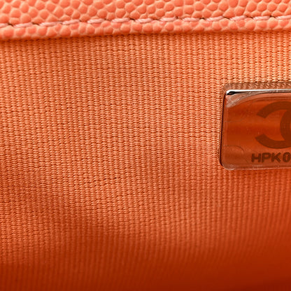 Chanel Shaded Caviar Quilted My Everything Flap Orange Light Orange 7 of 10
