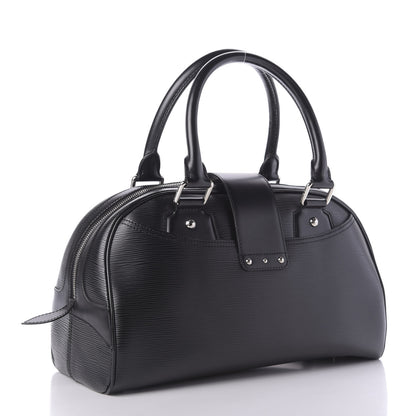 Louis Vuitton Epi Bowling Montaigne GM Black 3 of 9