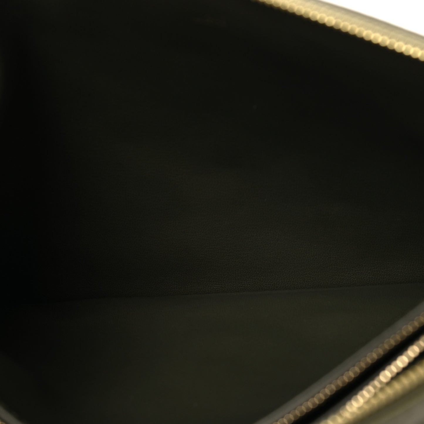 Lambskin Embossed Monogram Coussin MM Khaki