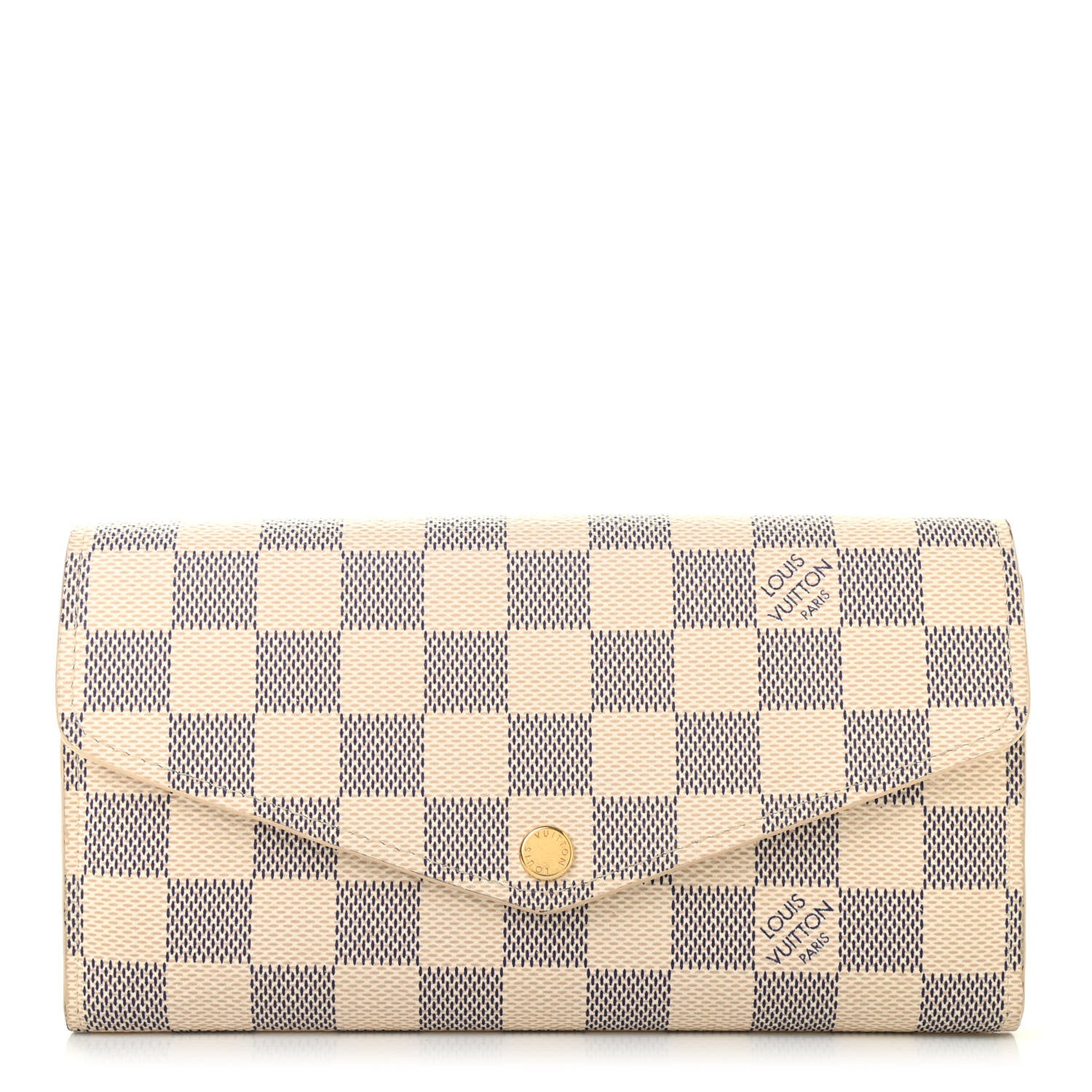 Louis Vuitton Damier Azur Sarah Wallet NM 1 of 7