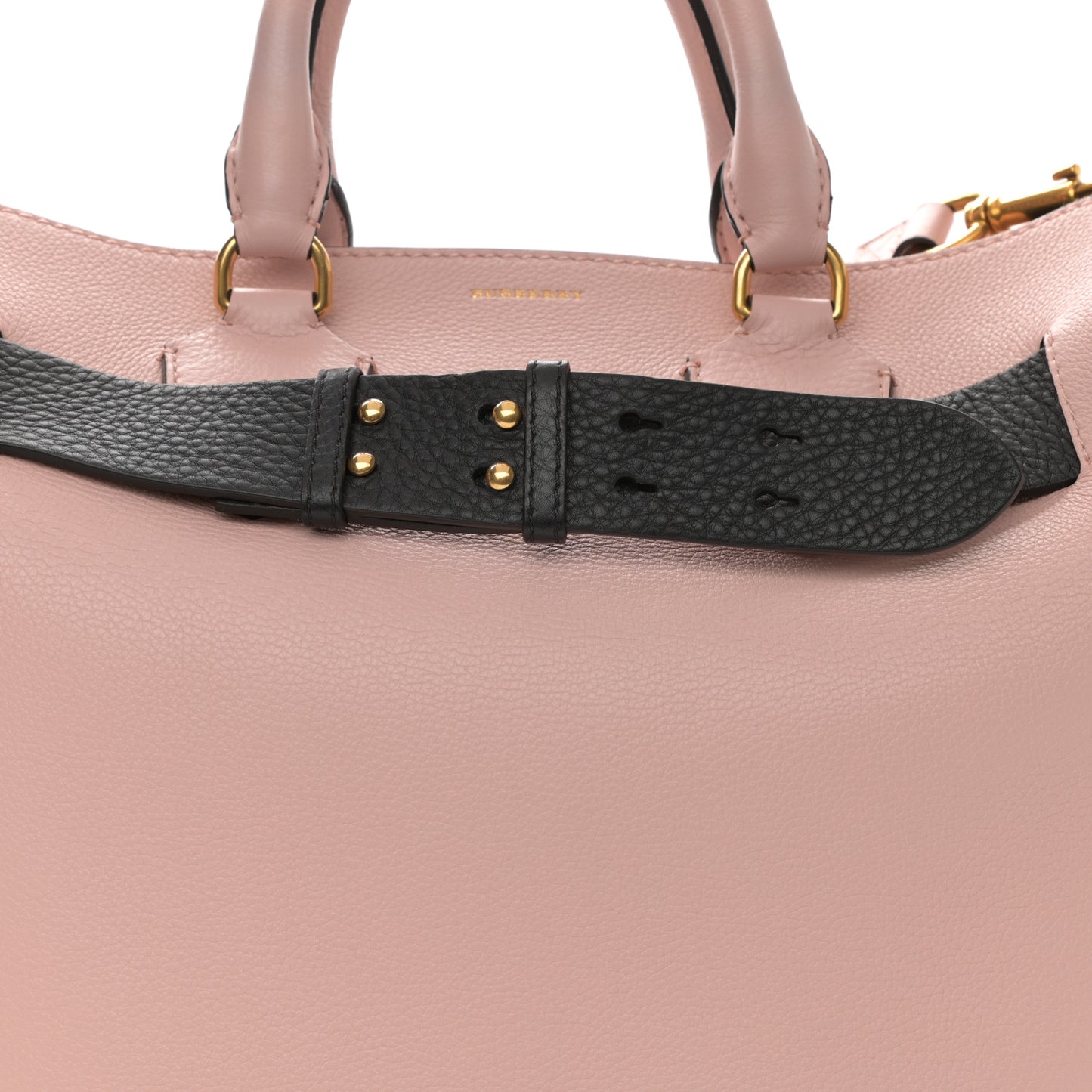 Marais Calfskin Medium Belt Bag Pale Ash Rose