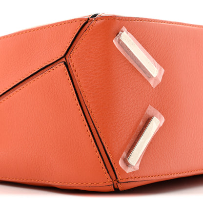 Loewe Calfskin Small Puzzle Bag Orange 8 of 12