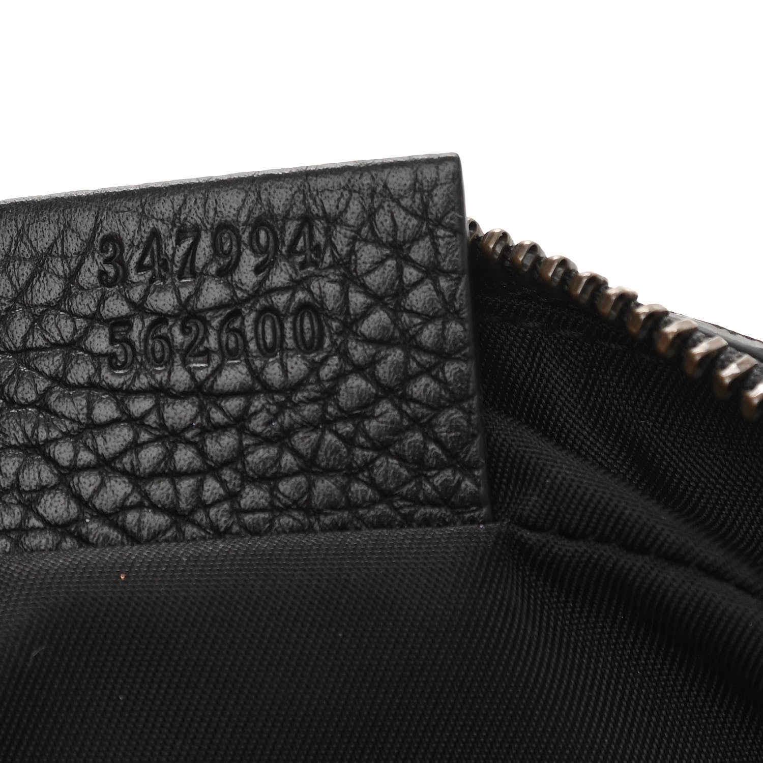 Gucci Pebbled Calfskin Mini Soho Disco Bag Black 7 of 10