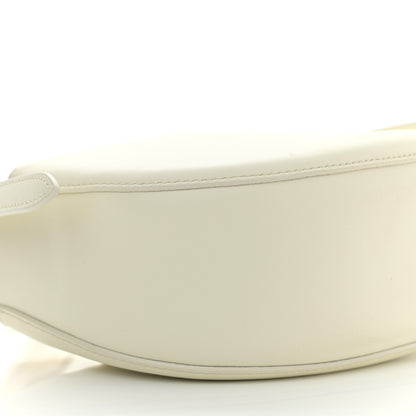 Chloe Small Grain Calfskin Kiss Bag Natural White 10 of 16