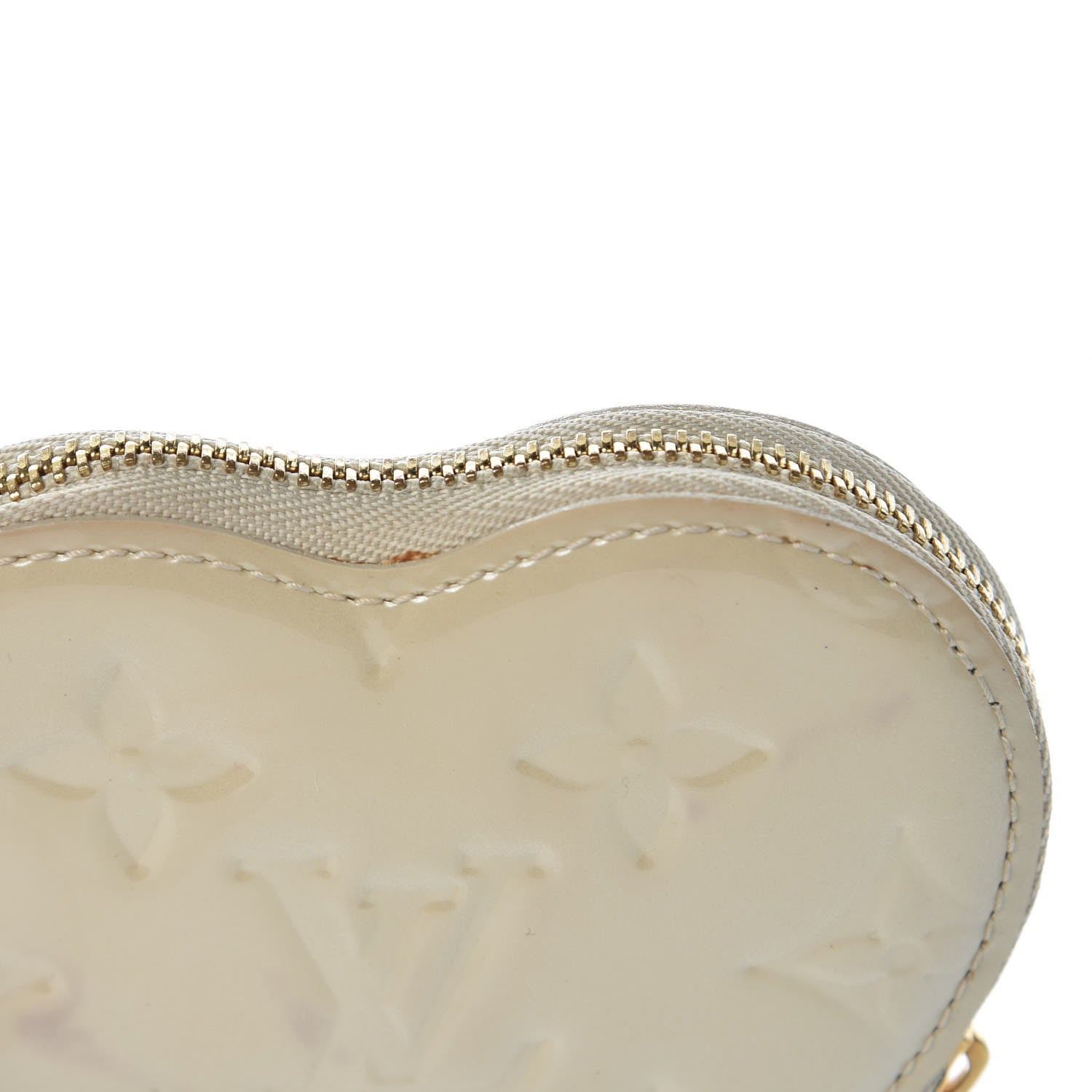 Louis Vuitton Vernis Heart Coin Purse Blanc Corail 11 of 11
