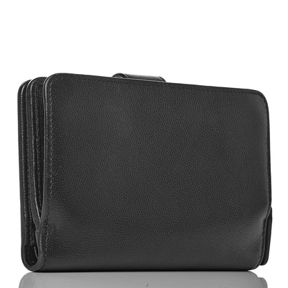 Chanel Caviar Sevruga Zip Pocket Wallet Black 3 of 9