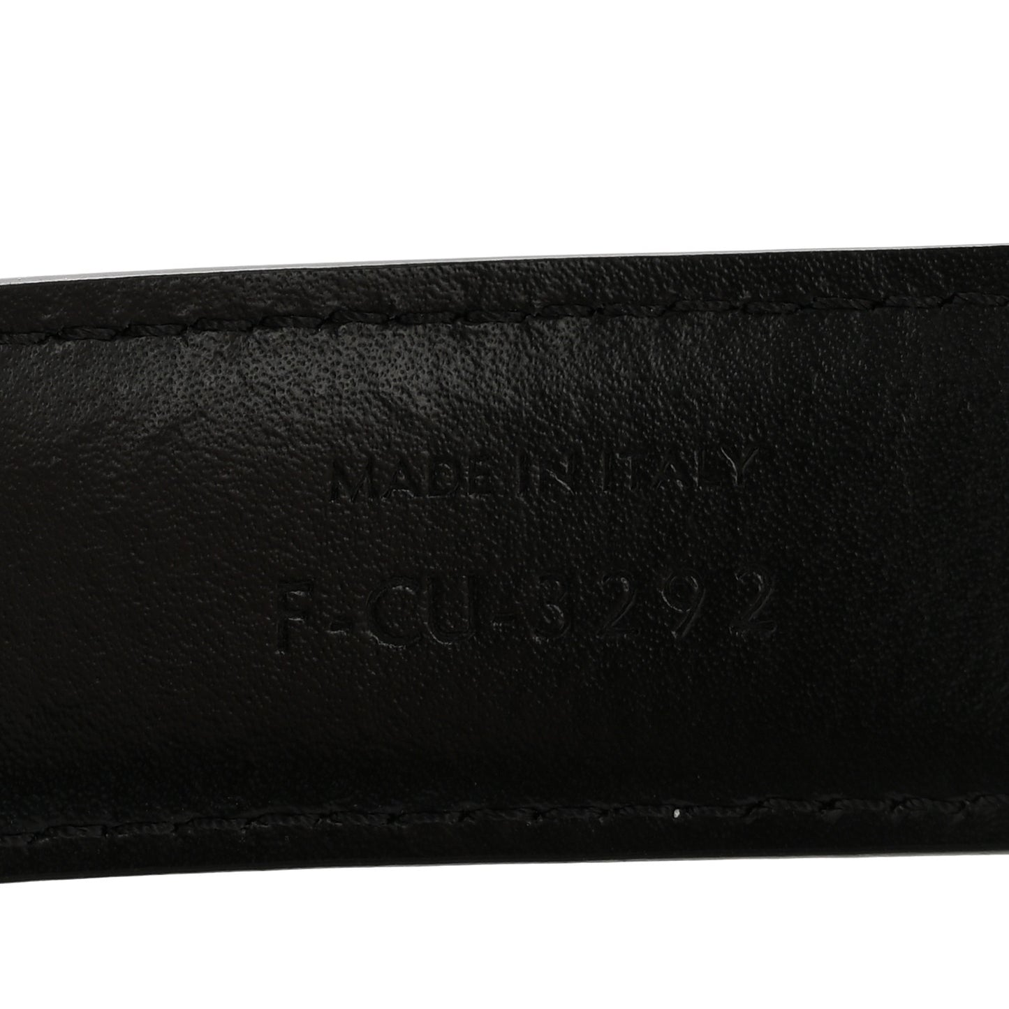 Box Calfskin Medium 25mm Triomphe 75 30 Belt Black