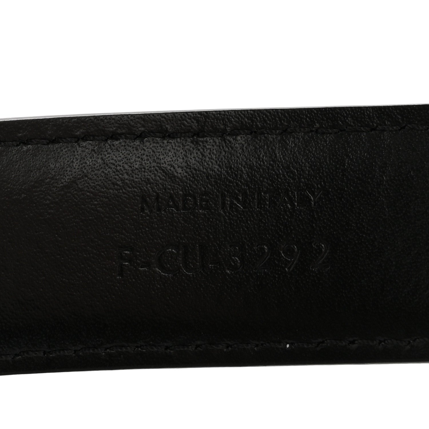 Celine Box Calfskin Medium 25mm Triomphe 75 30 Belt Black 6 of 9
