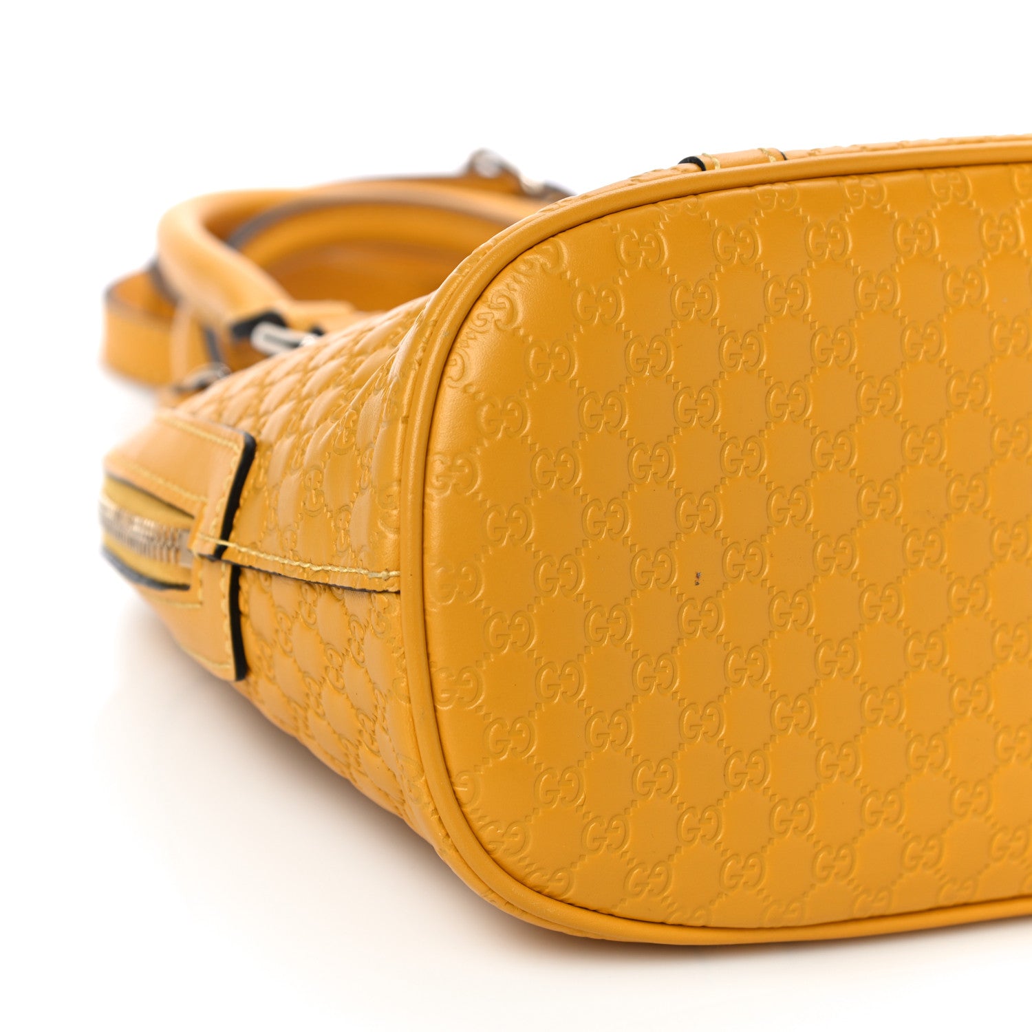 Gucci Soft Microguccissima Mini Dome Bag New Buttercup 9 of 12