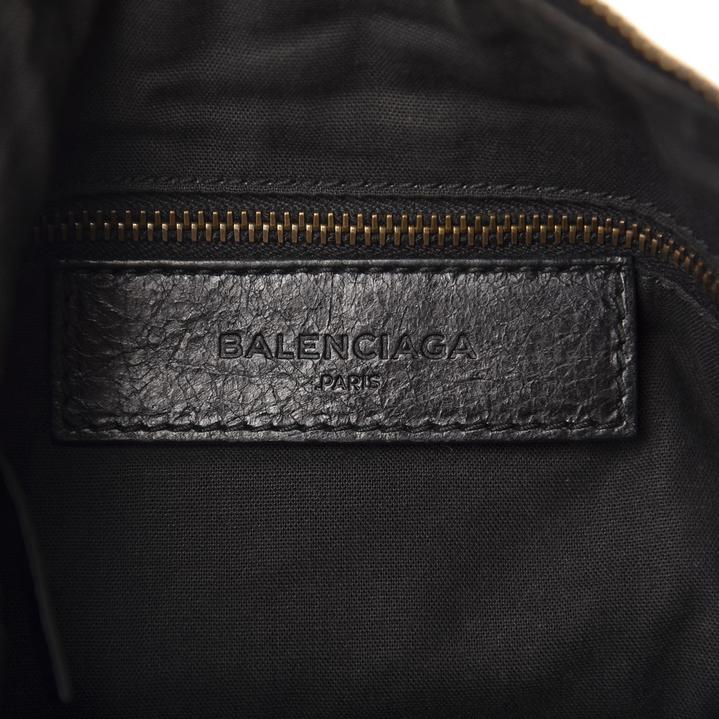 Agneau Classic Hardware Flat Crossbody Black