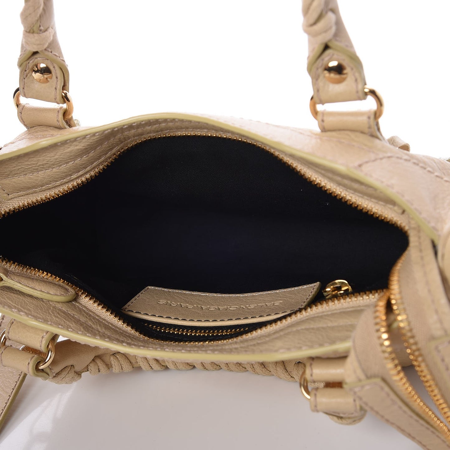 Agneau Giant 12 Gold Hardware Mini City Dune