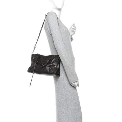 Balenciaga Agneau Arena Classic Hardware Small Le City Espresso 2 of 10
