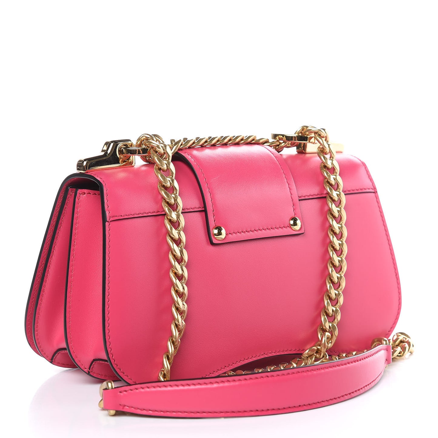 City Calfskin Sidonie Small Chain Crossbody Bag Magenta
