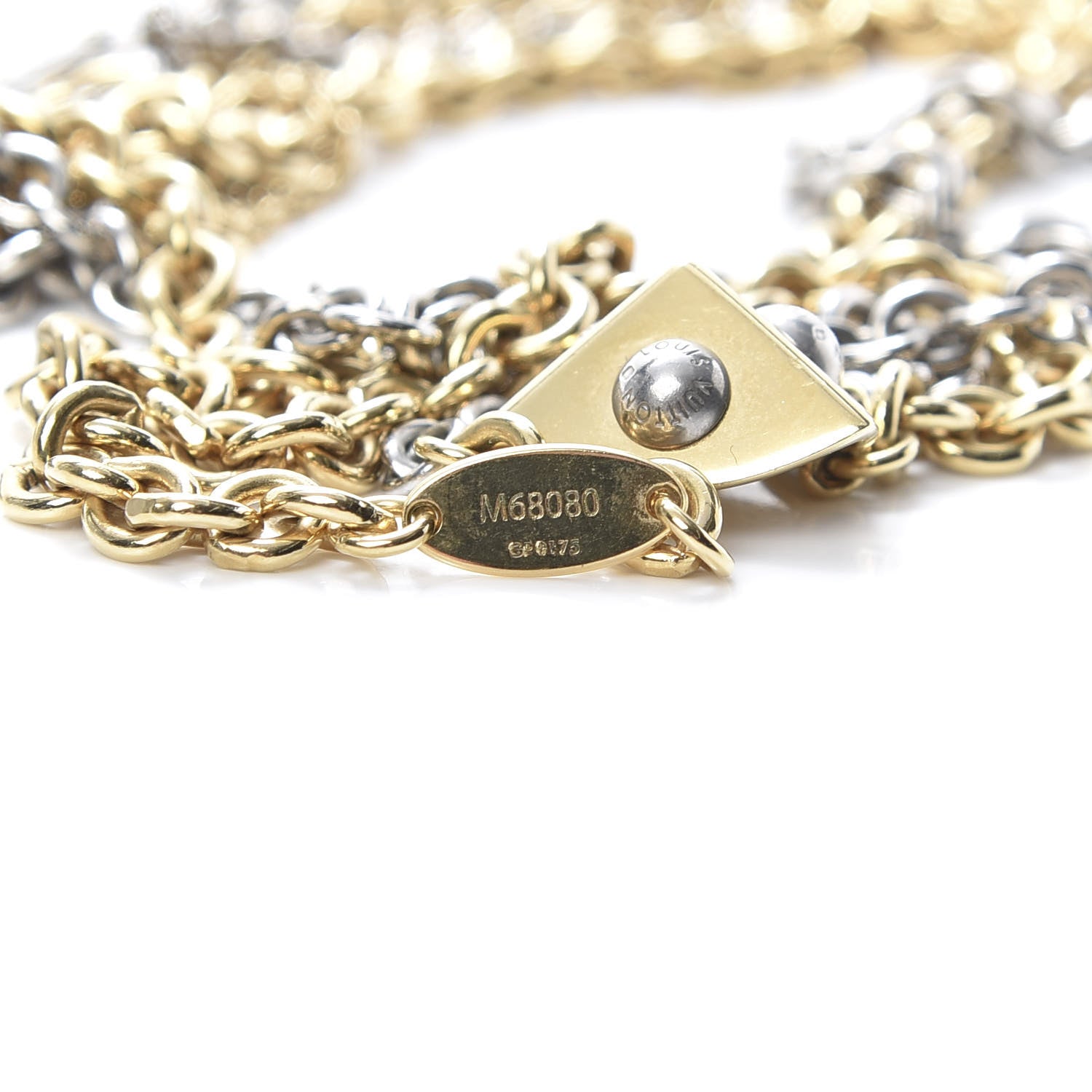 Louis Vuitton Trunkies Sautoir Chain Necklace 5 of 5