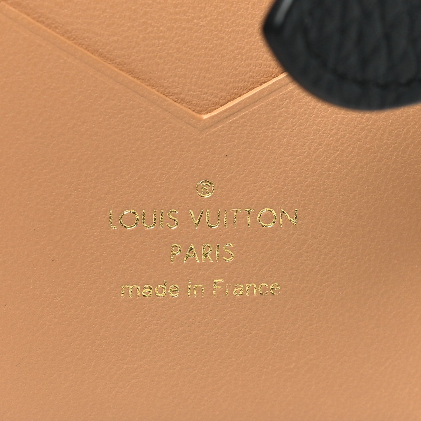 Taurillon Capucines Vertical Compact Wallet Black