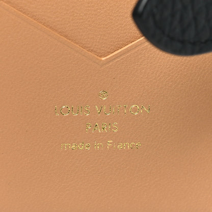 Louis Vuitton Taurillon Capucines Vertical Compact Wallet Black 6 of 8