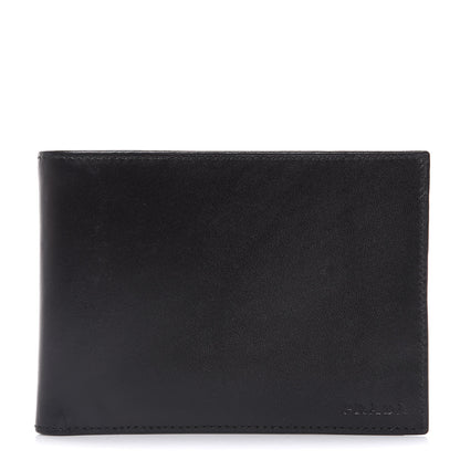 Prada Siviglia Bi-Fold Wallet Black 1 of 10