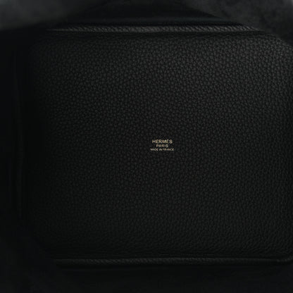 Hermes Taurillon Clemence Picotin Lock 22 MM Black 5 of 11