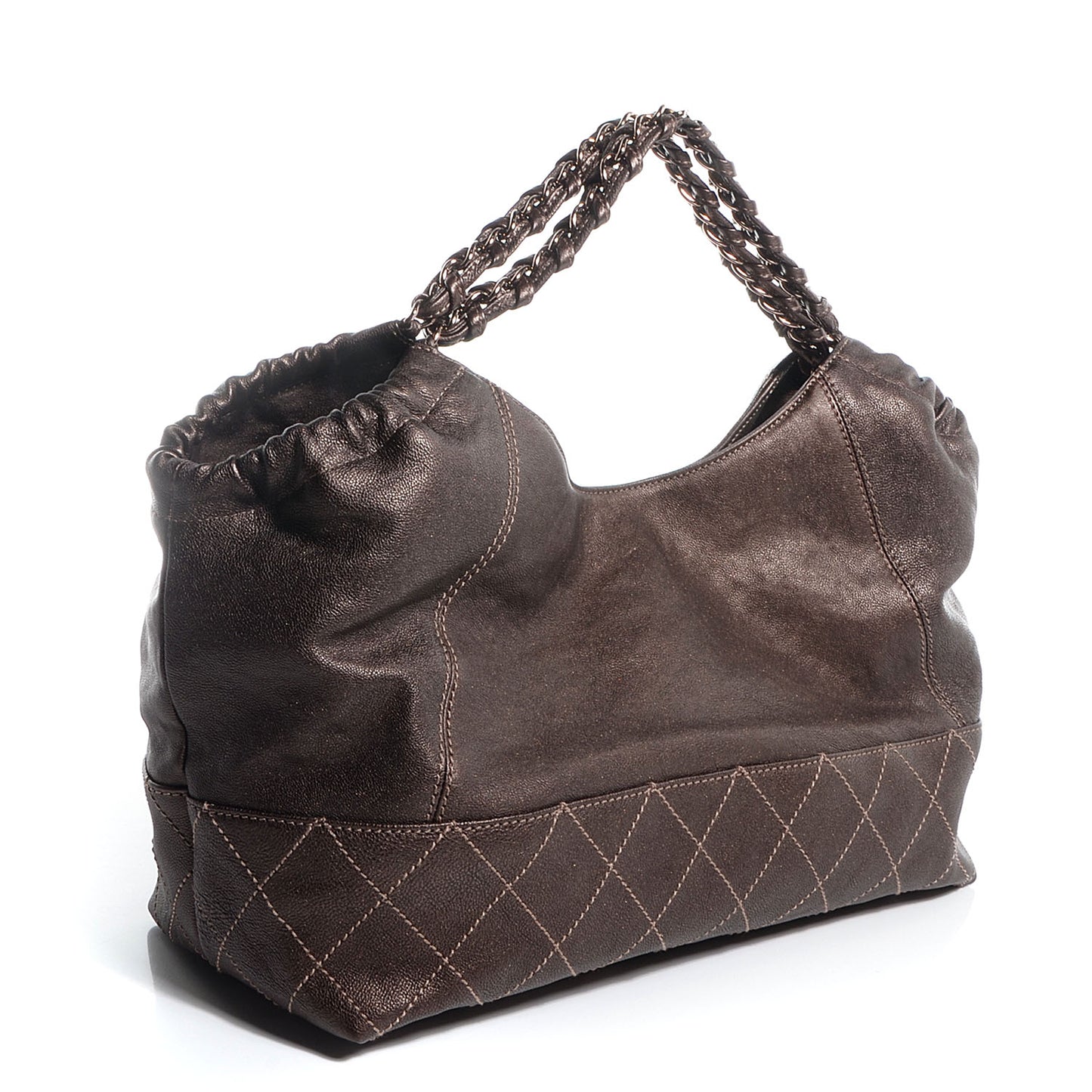 Calfskin Baby Coco Cabas Bronze