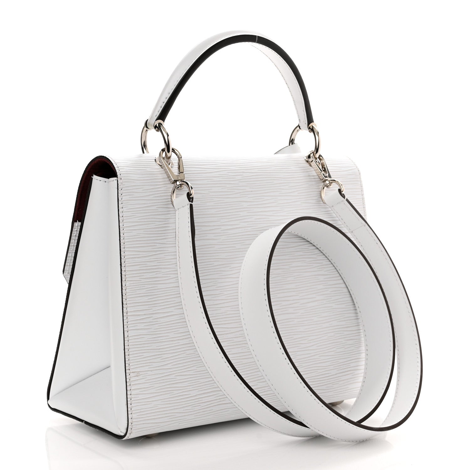 Louis Vuitton Epi Grenelle PM White 3 of 9