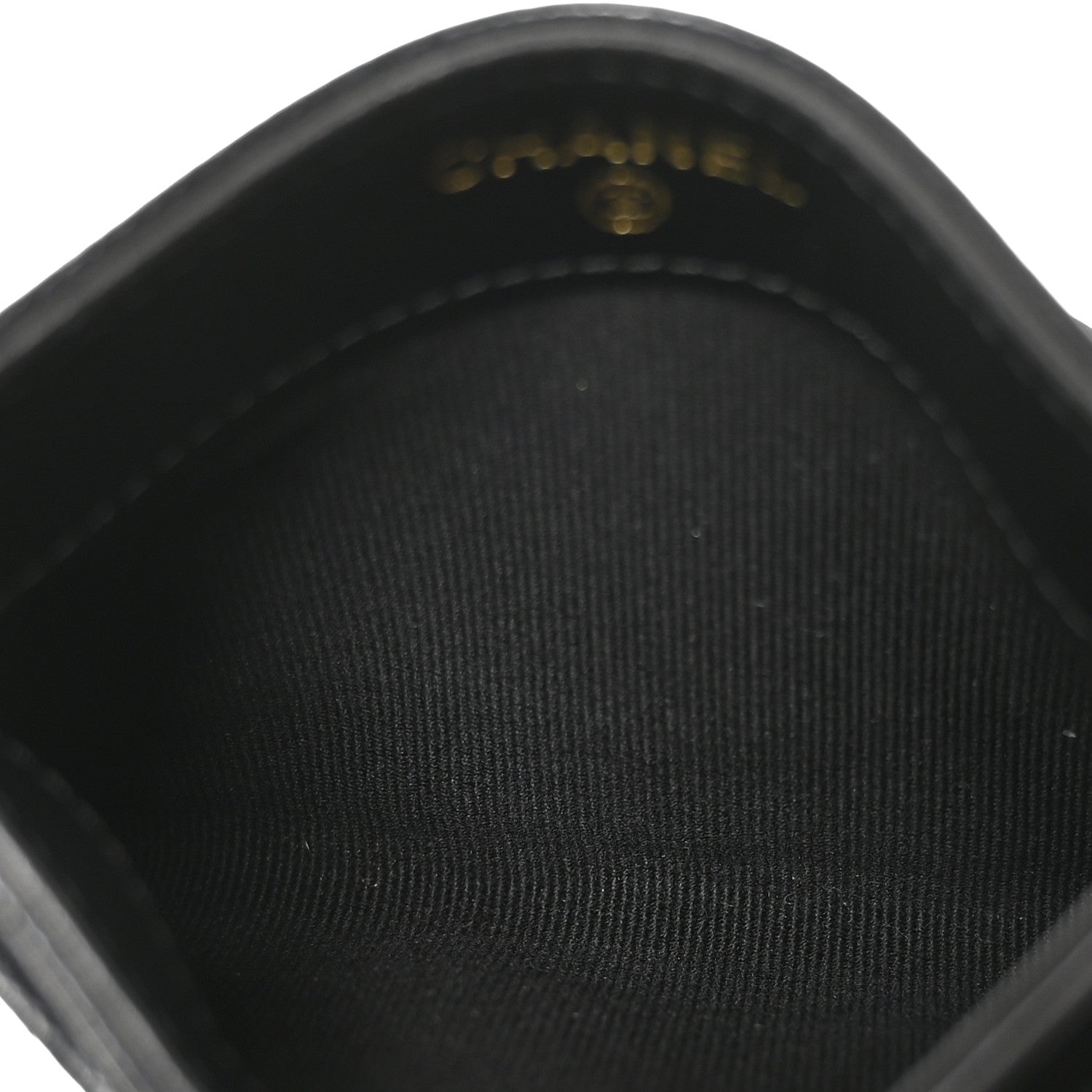Chanel Caviar Quilted CC Card Holder Black 5 of 9