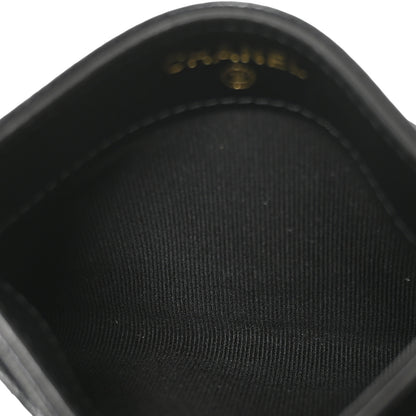 Chanel Caviar Quilted CC Card Holder Black 5 of 9