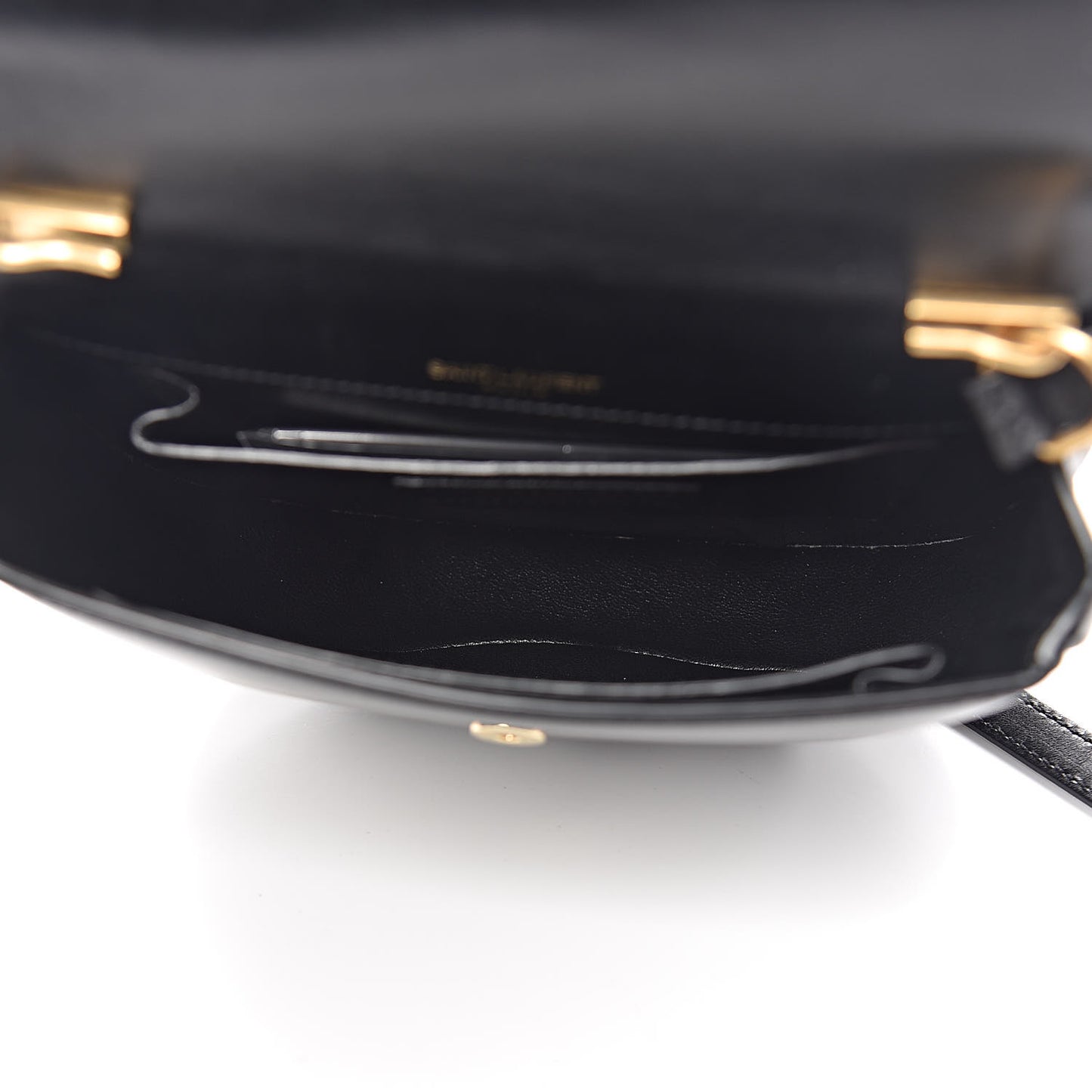 Calfskin Small Datcha Satchel Bag Black