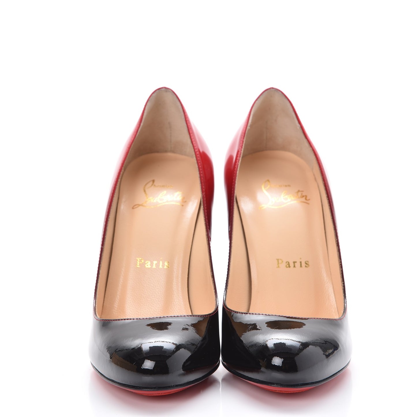 Patent Degrade Fifi 100 Pumps 35.5 Black Red