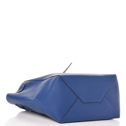 Celine Soft Grained Calfskin Small Belt Cabas Lazuli 4 of 9