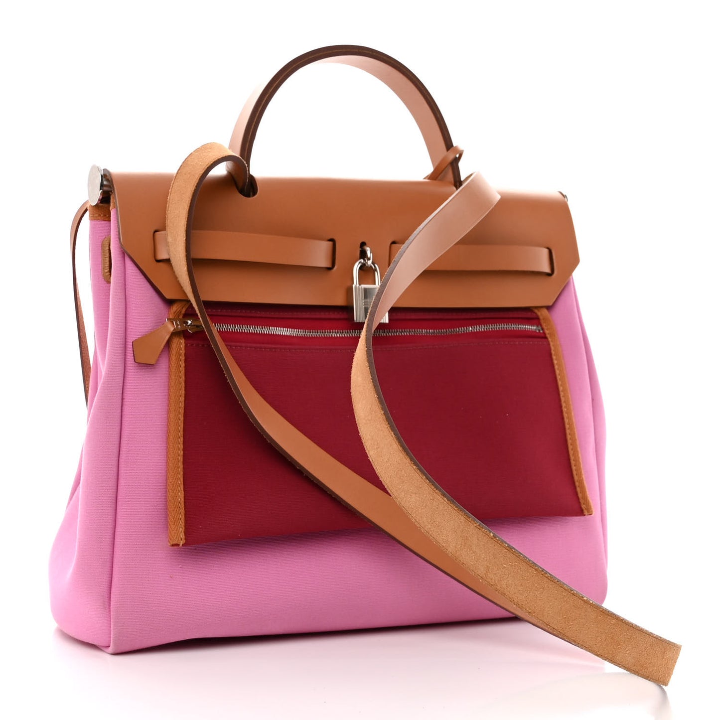 Toile Officier Vache Hunter Verso Herbag Zip PM 31 Bubblegum Rubis Naturel