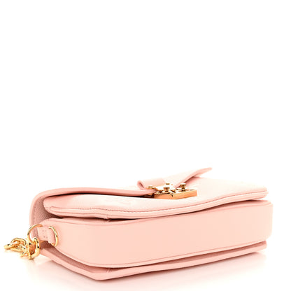 Louis Vuitton Empreinte Monogram Giant Pochette Metis East West Pink Beige 4 of 10