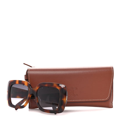 Celine Acetate Triomphe 01 Sunglasses CL40262U Tortoise 8 of 8