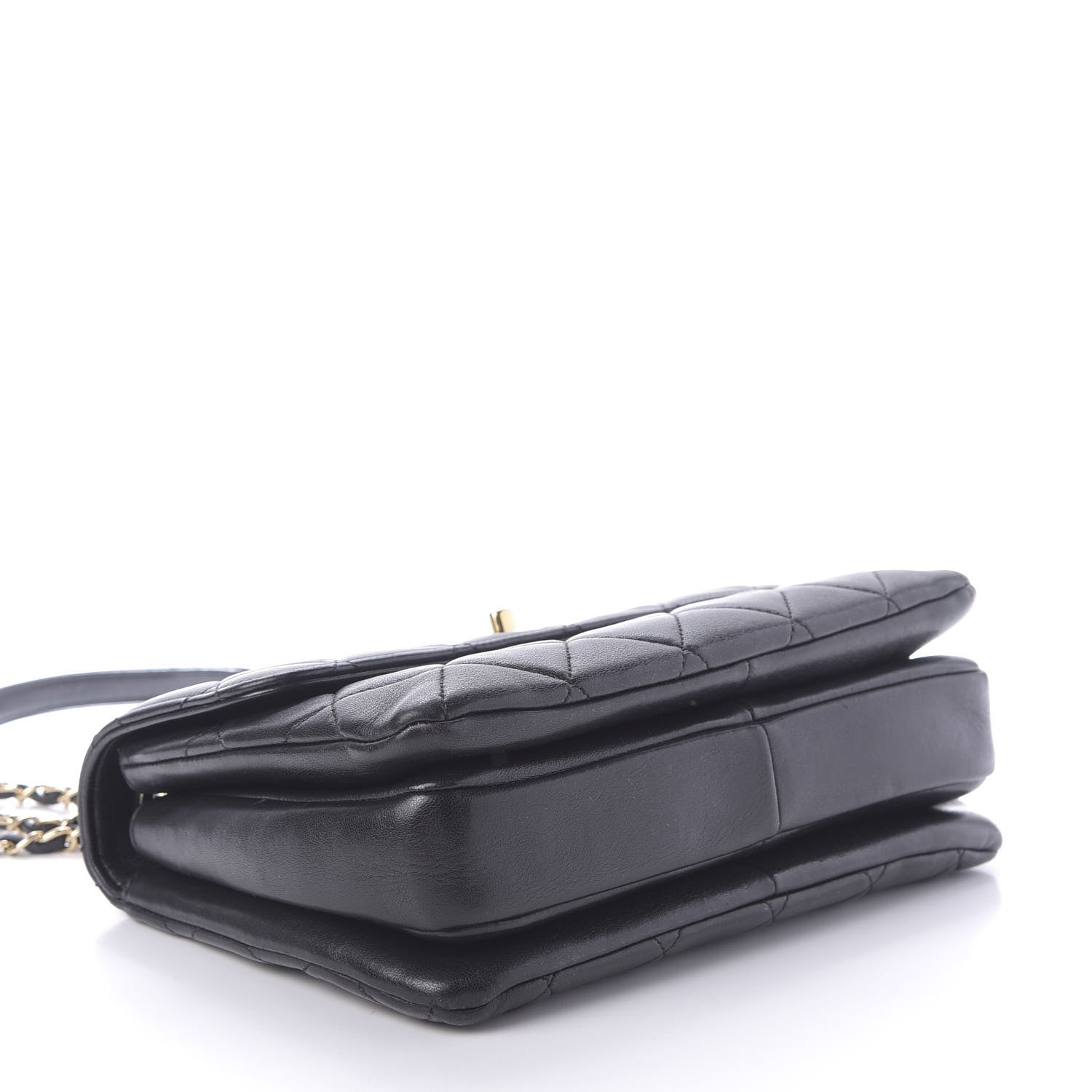Chanel Lambskin Quilted Small Trendy CC Dual Handle Flap Bag Black 4 of 13