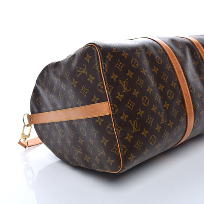 Louis Vuitton Monogram Keepall Bandouliere 55 6 of 27