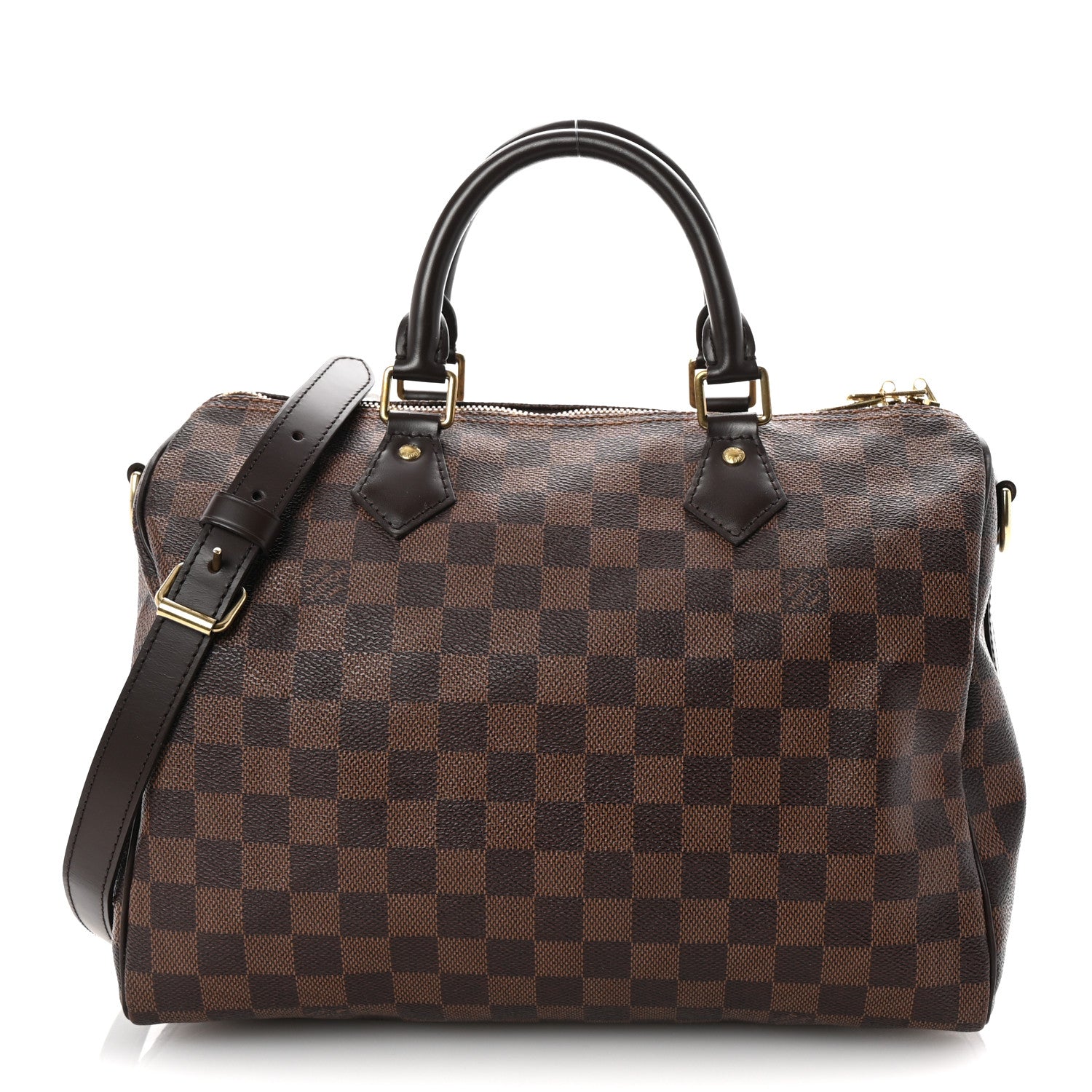 Louis Vuitton Damier Ebene Speedy Bandouliere 30 1 of 10