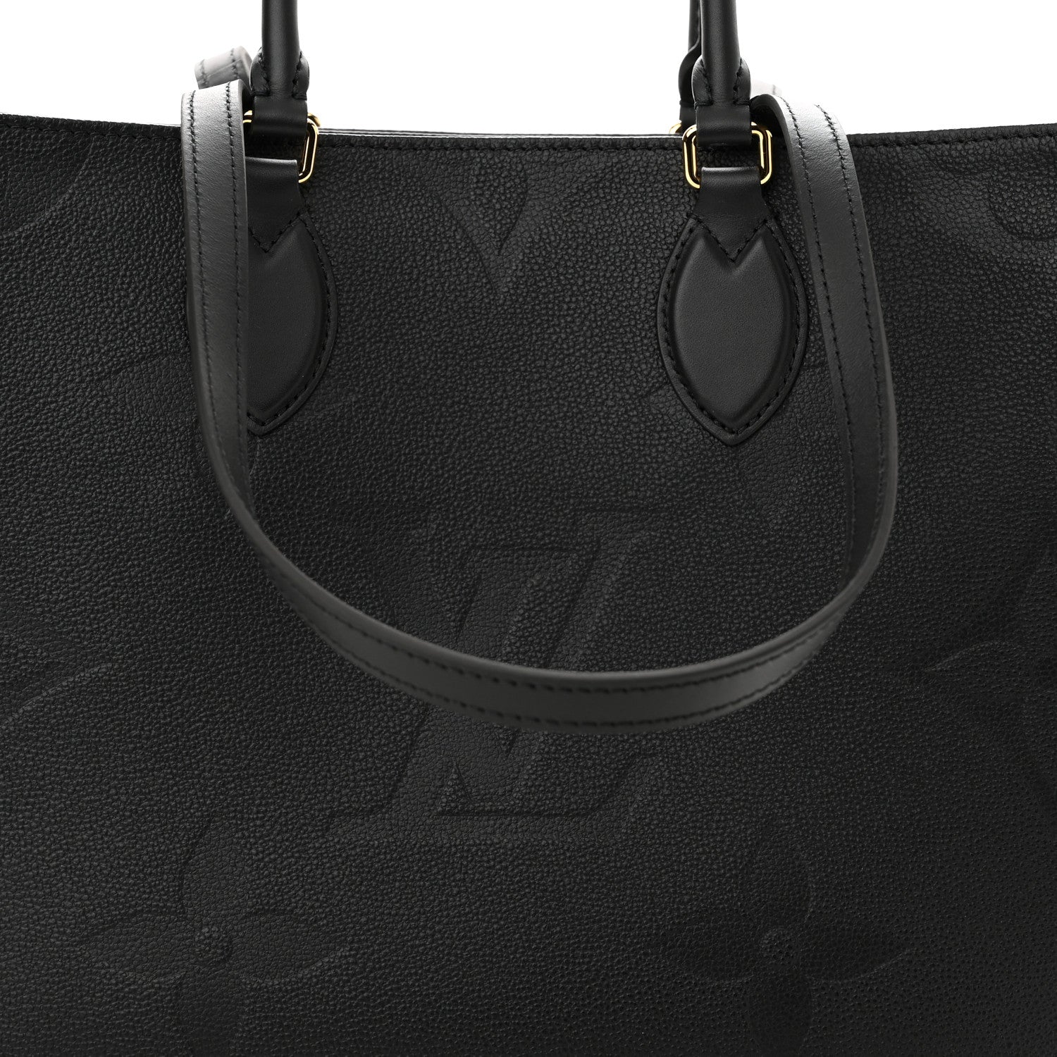 Louis Vuitton Empreinte Monogram Giant Onthego MM Black 7 of 10