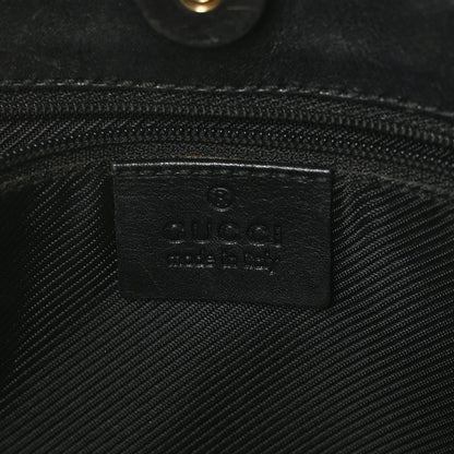 Gucci Monogram Shoulder Bag Black 6 of 9