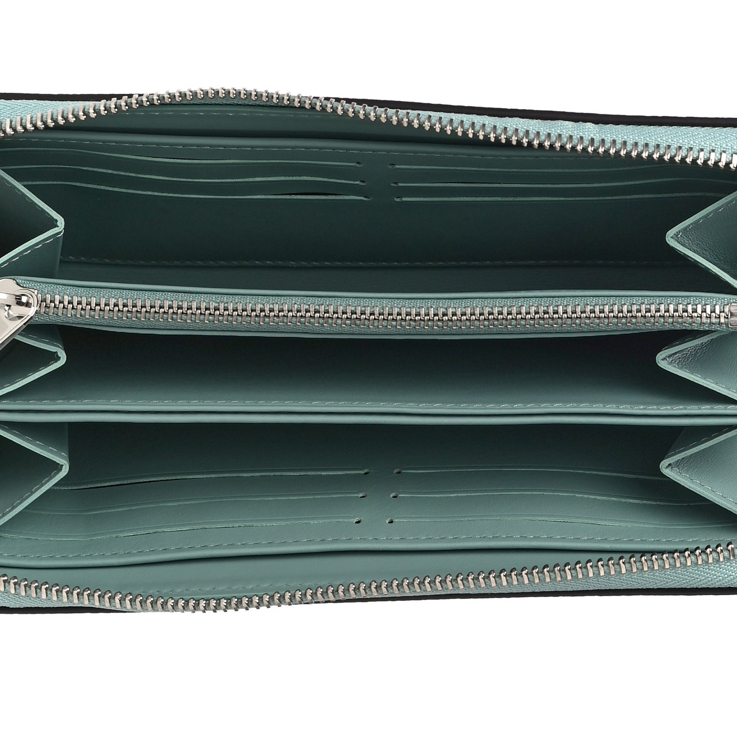 Mahina Zippy Wallet Vert Lagon