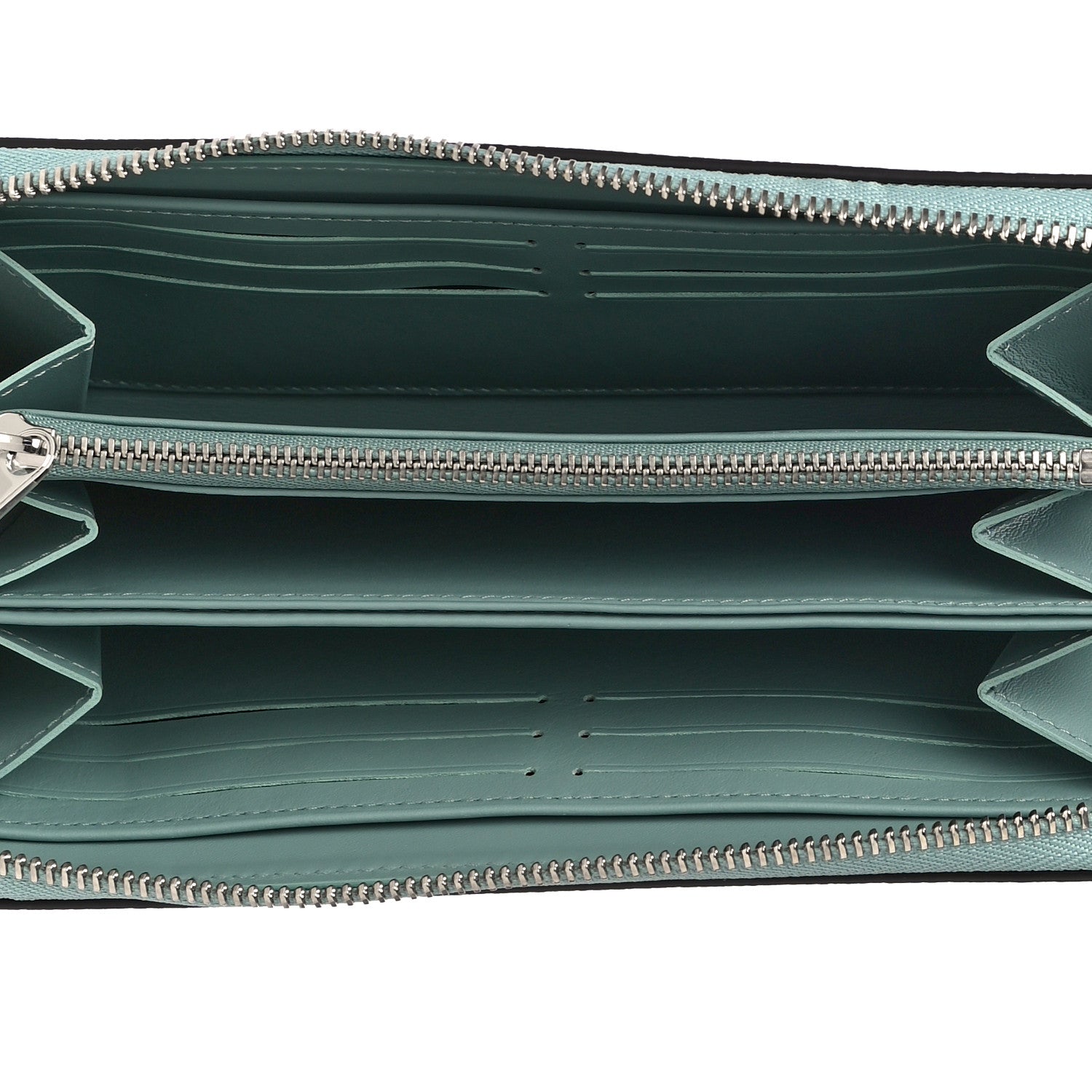 Louis Vuitton Mahina Zippy Wallet Vert Lagon 8 of 8