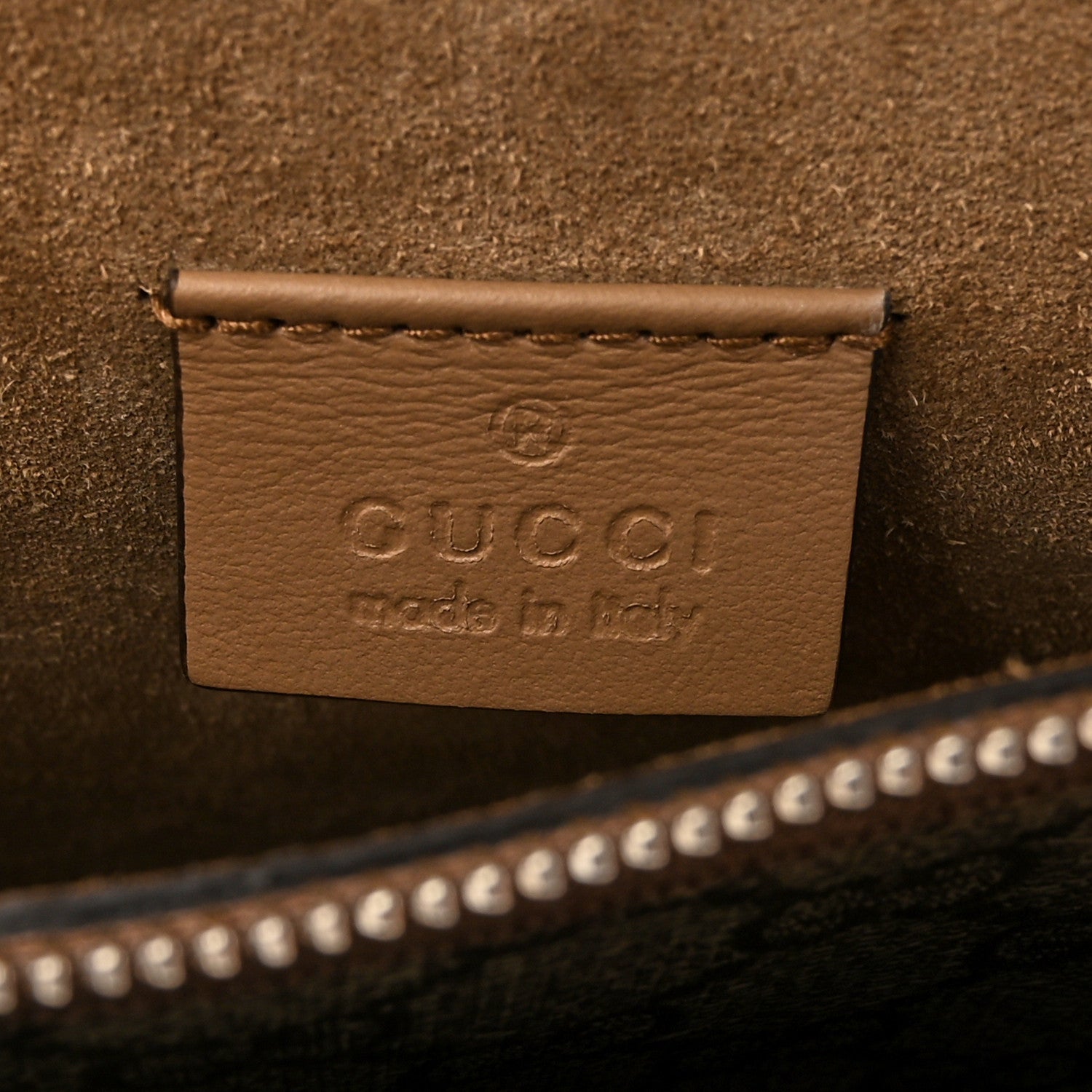 Gucci GG Supreme Monogram Small Dionysus Shoulder Bag Taupe 6 of 11
